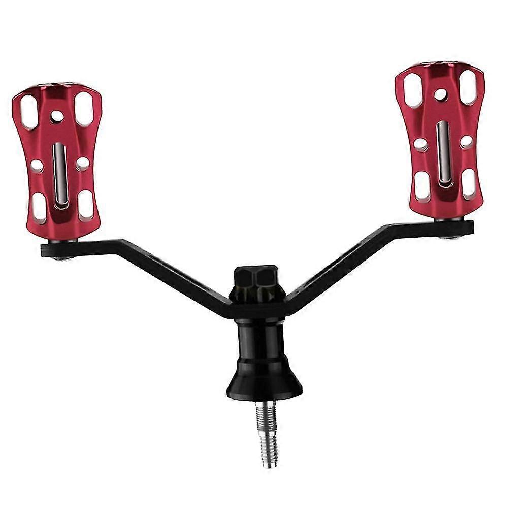 Fishing   Reel Double Knobs Handle Rocker Arm with Six Styles Red A