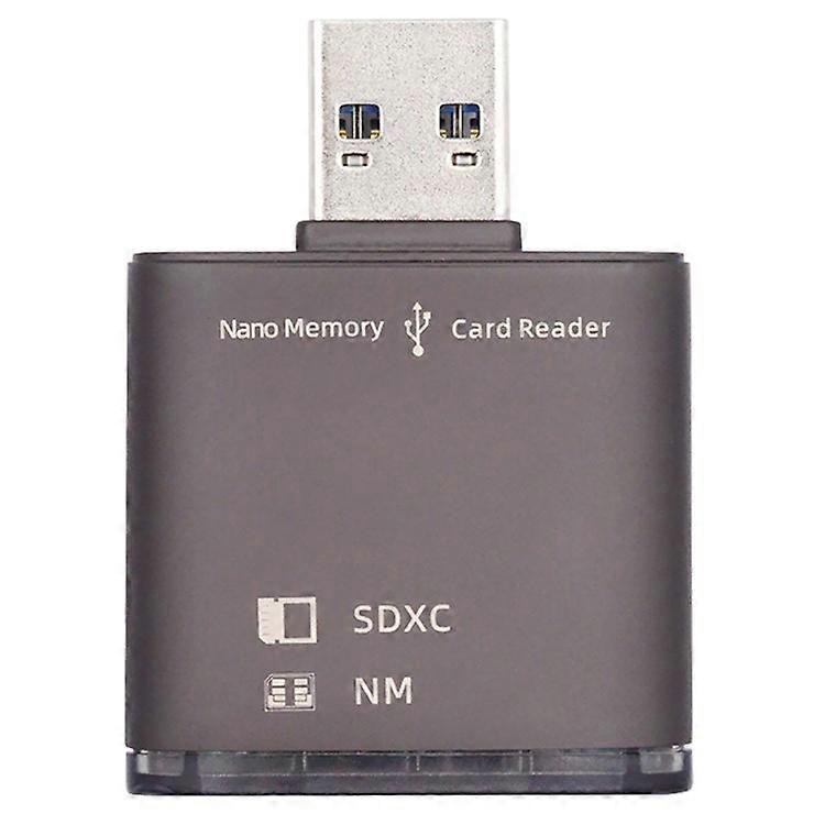 U3-061 USB 3.0 to NM Nano Memory Card SD Card Reader Writer for Mate Serial Phone / Camera / Laptop