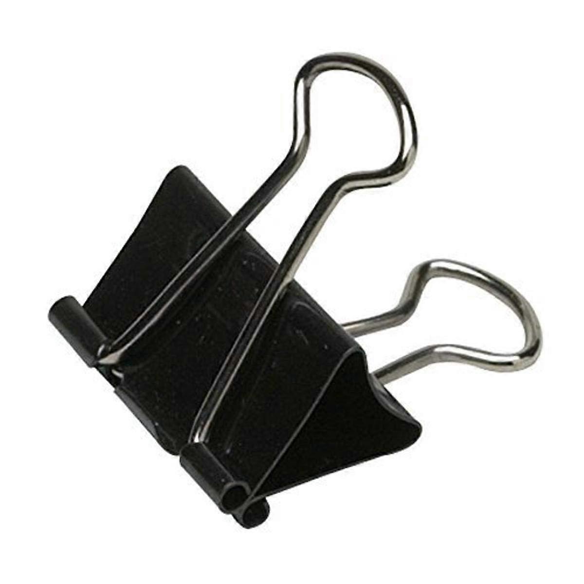 Spring Type Binding Clips NSN2828201, Durable Metal Office Clips, Medium Size, Strong Grip for Document Organization