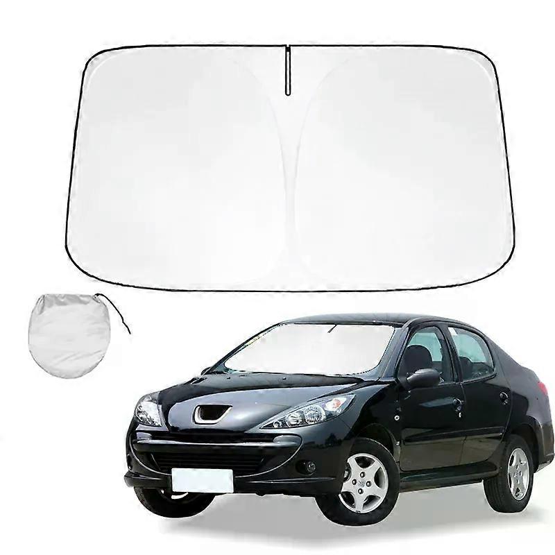 For Peugeot 207 Windshield Sun Shade Sunshade Sun Visor Protector Foldable Blocks UV Rays Keep Car Cooler