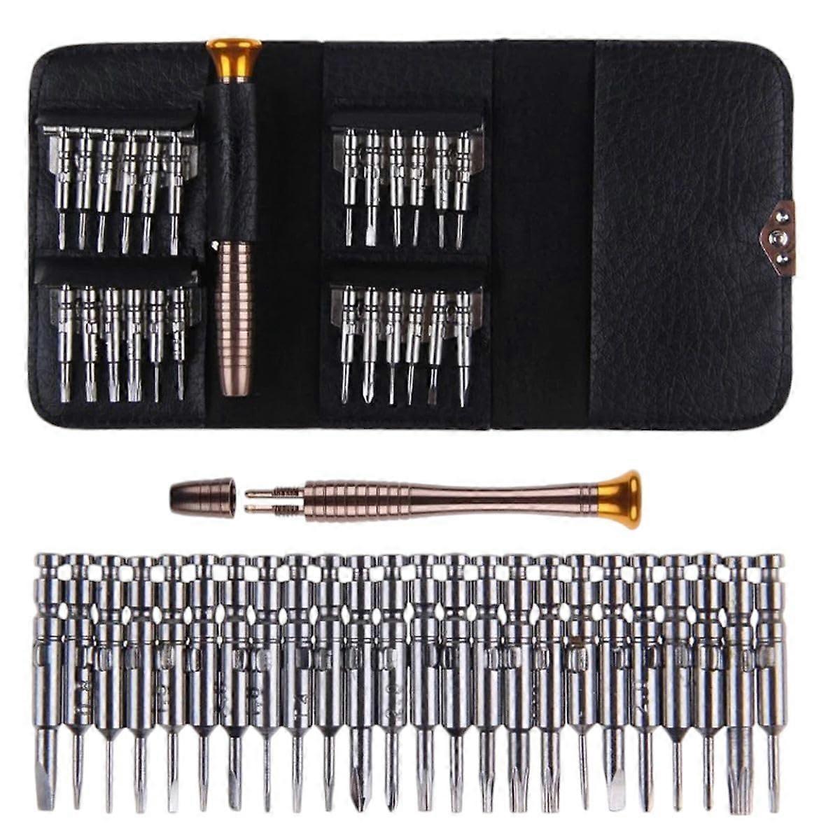 25 in 1 Cell Phone Disassembly Tools Set with Precision Screwdrivers for Smartphone and Tablet Repair