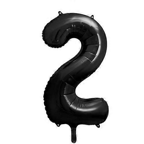 Unique Party Number 2 Foil Balloon