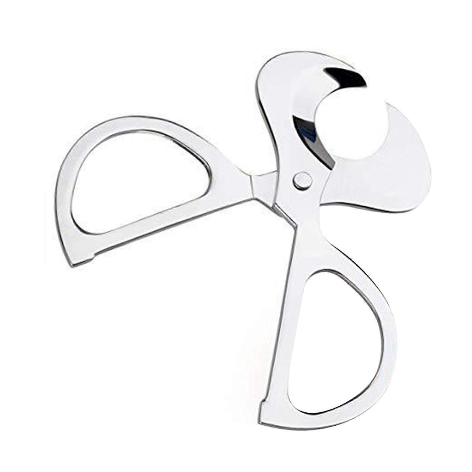 Stainless Steel Cigars Scissors Cutter Labor Saving Cigars Accessories for
