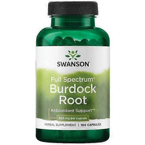 Swanson Vitamins Full Spectrum Burdock Root,460 Mg,100 Caps