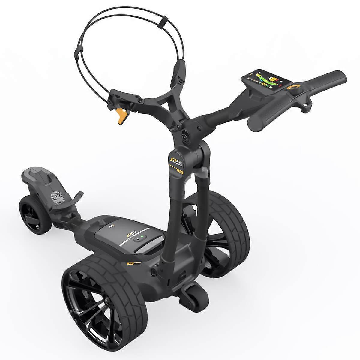 Powakaddy Unisex 2025 RX10 GPS XL Plus Lithium Touchscreen Golftrolley op afstand
