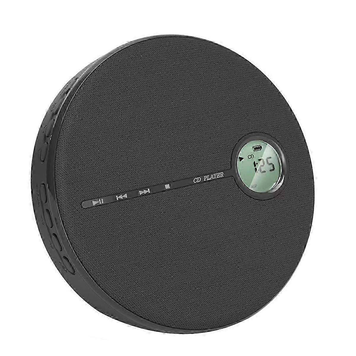 suitable for Rechargeable Bluetooth CD Player, Music CD Disc Player for Car/Travel, Home Audio with Stereo Speak-FO SHAN RAN WANG
