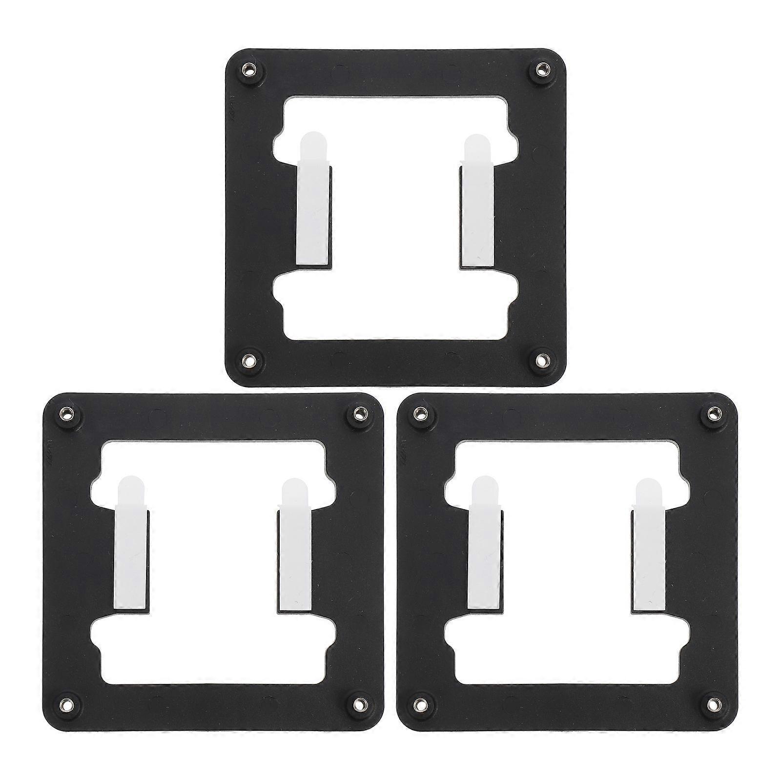 3 PCS Socket Retention Bracket Compatible for 1700 CPU Radiator Mount Rack