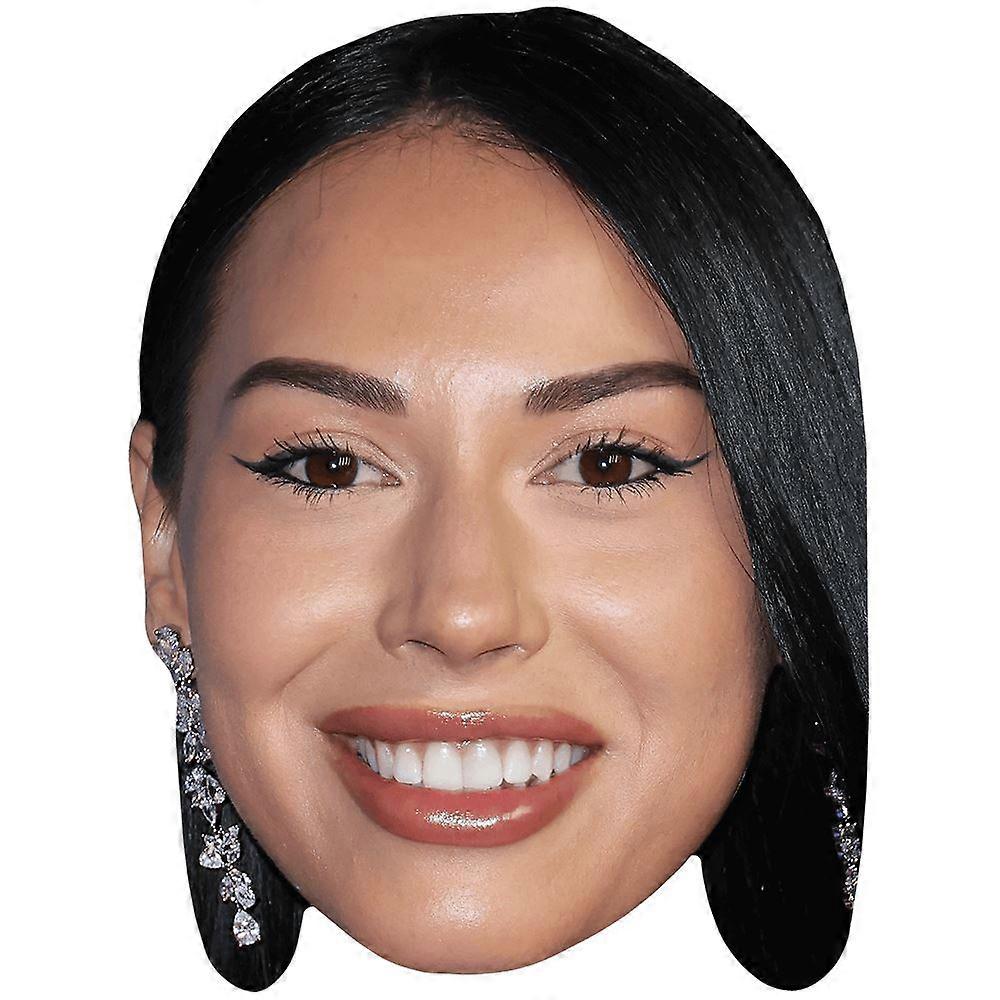 Wase Chief (Smile) Celebrity Mask, Flat Card Face