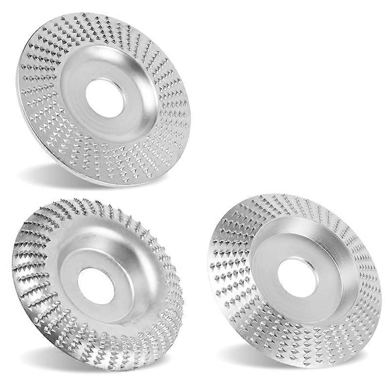 3Pc Wood Grinding Disc for Angle Grinder 125Mm, Wood Cutter Rasp Disc