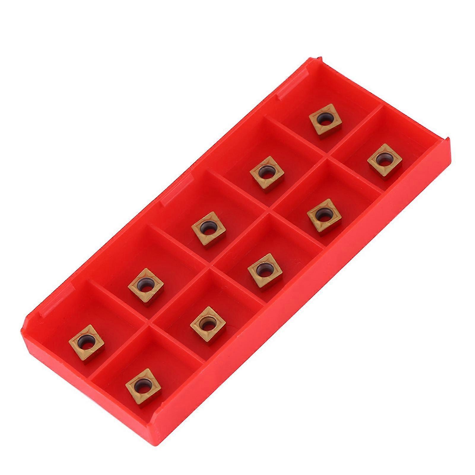10pcs Tips Inserts Blade Cutter Lathe Turning Tool With Box CNC Carbide