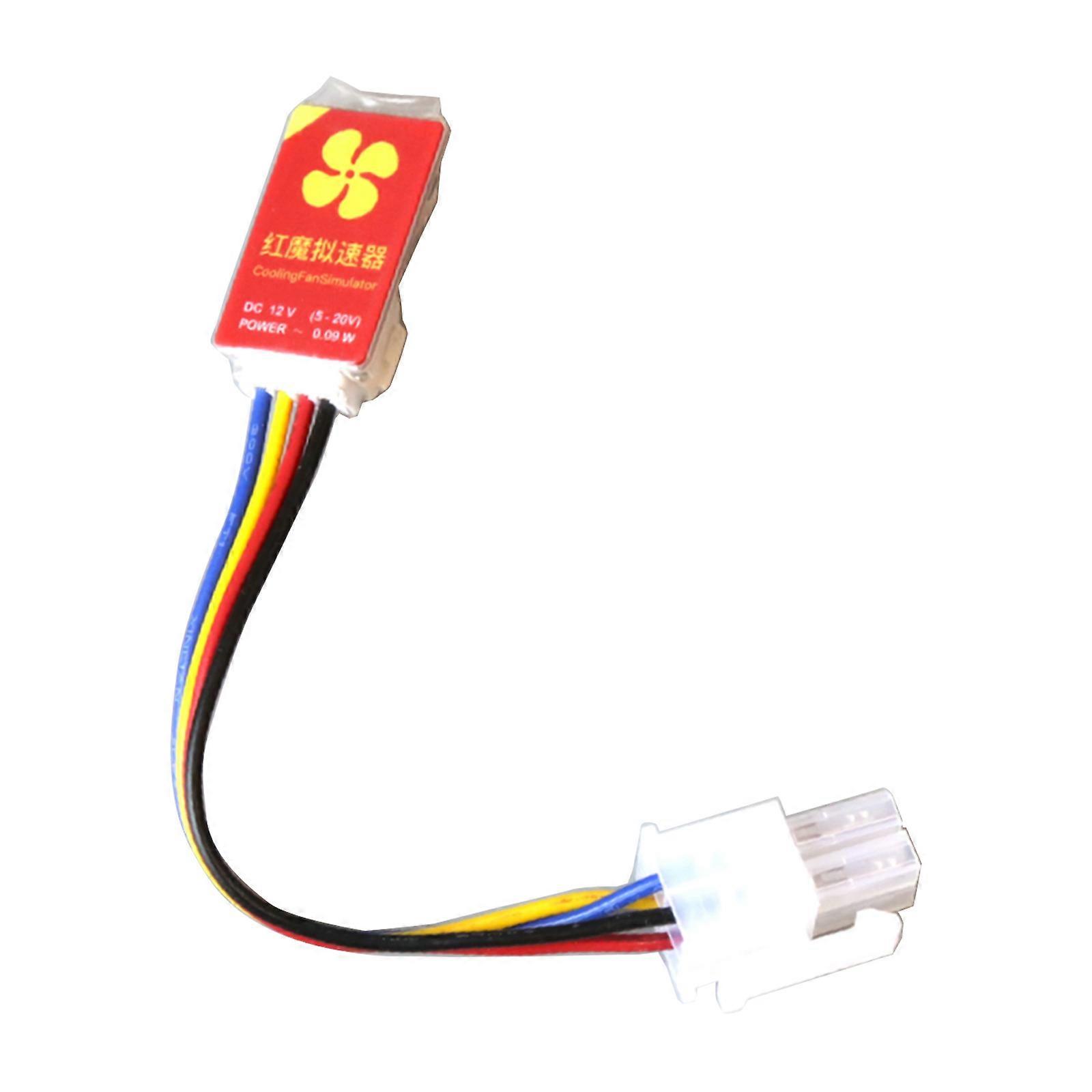 New For RED MAGIC Quasi-Speed Device 12V PWM Variable Frequency Version Fan Speed Simulator, 5-20V Super Compatibility