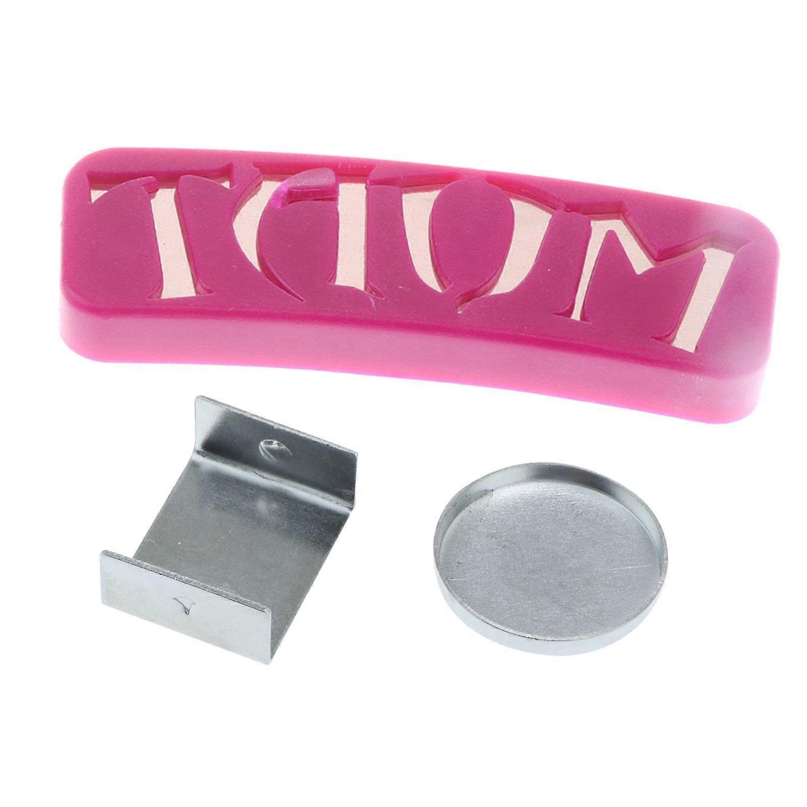 Magnetischer Kreidehalter Compact Pool Billard Queue Queue Tip Case Bügeleisen mit Clip