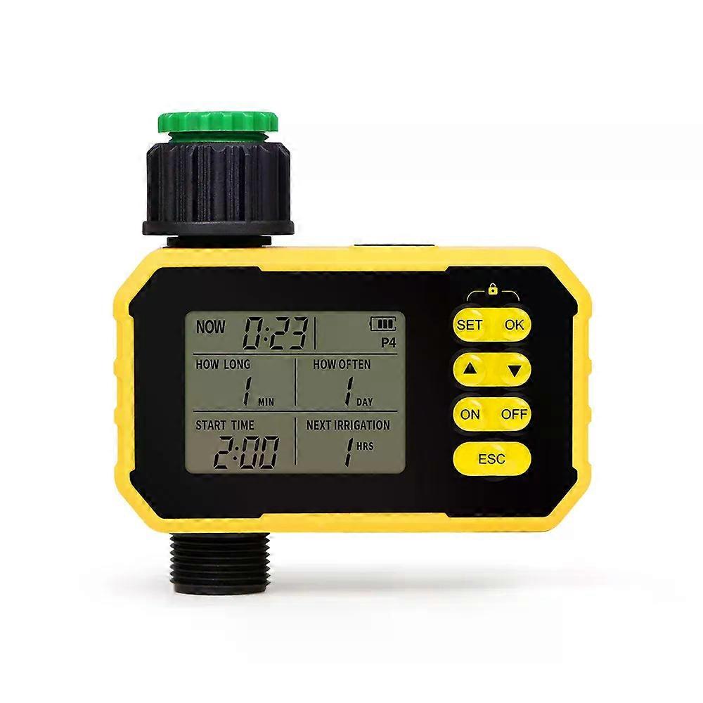 WIFI Solar Irrigation Timing Controller Smart Automatic Irrigation System for Garden Tap Valve Controller with Rain Sensor