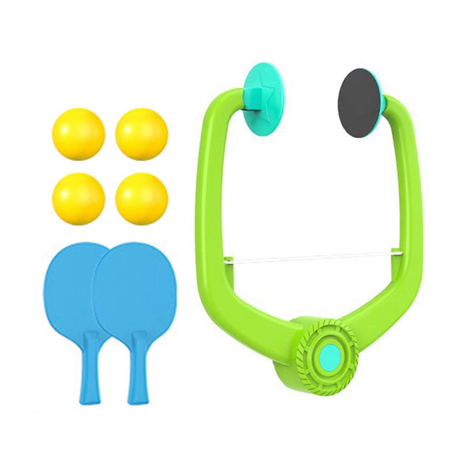 Table Tennis Trainer Set Non Slip Interaction Toys Pingpong Self Workout