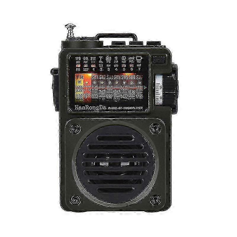 Hrd-700 Portable Multimedia Music Player Radio Music Player Full Band Broadcast Reception Bluetooth