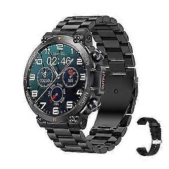 Military Smart Watch for Men(Answer /Make Call)Rugged Heart Rate Fitness Tracker