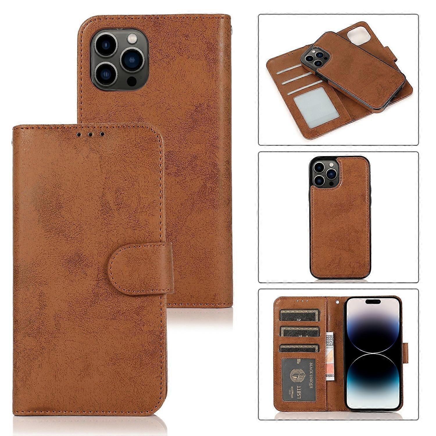 2 in 1 Detachable Phone Leather Case