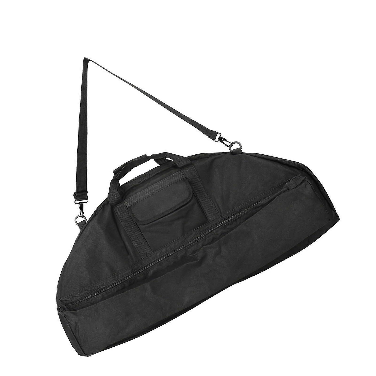 Portable Compound Bow Backpack - Lightweight Canvas Archery Carry Bag for Outdoor Use, Adjustable Straps, Compatible with Various Bow Sizes