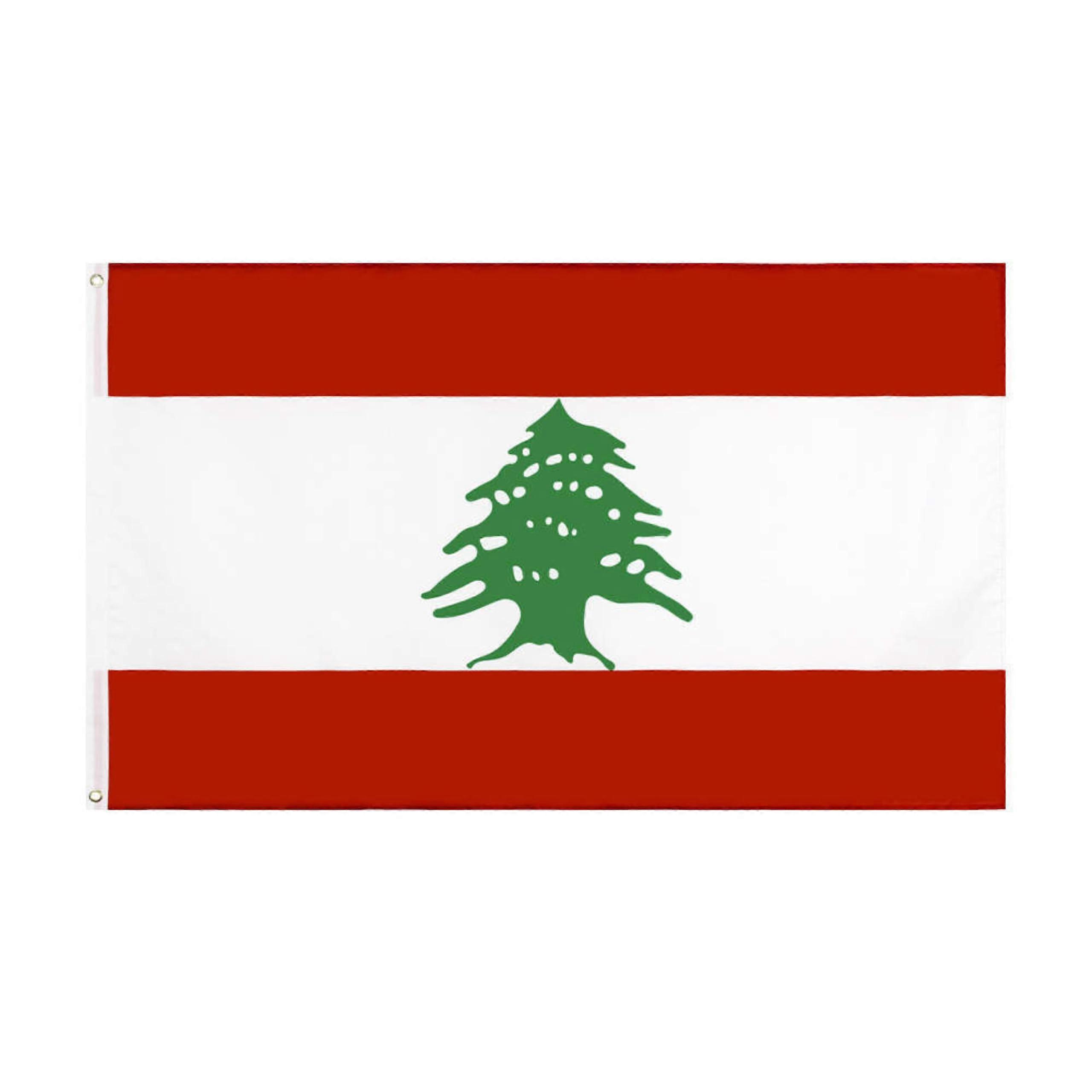 Lebanon Flag 5ft x 3ft (150cm x 90cm)