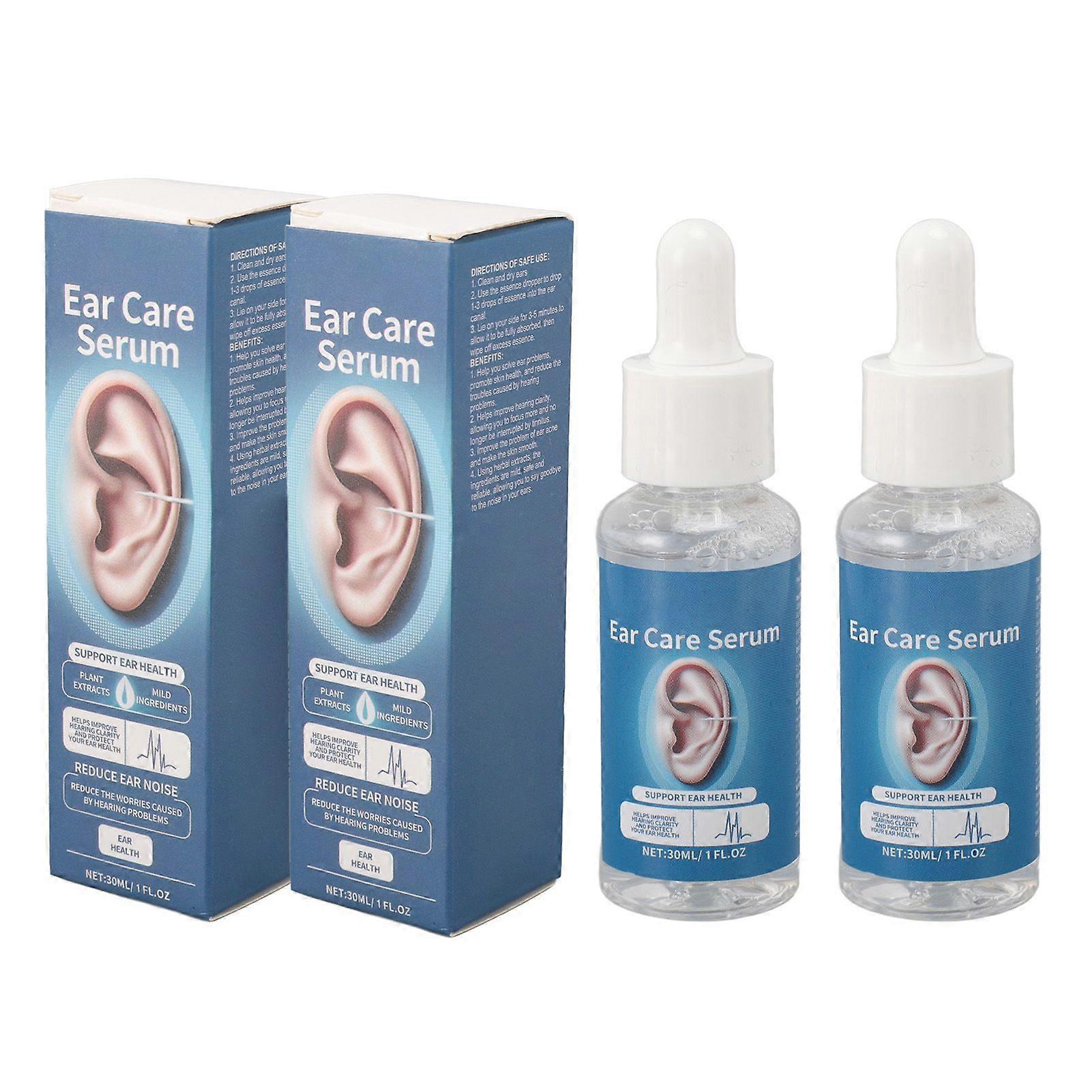 2025 Latest Model 2pcs Tinnitus Ear Drops for Ringing Ears Organic Plant Extra...