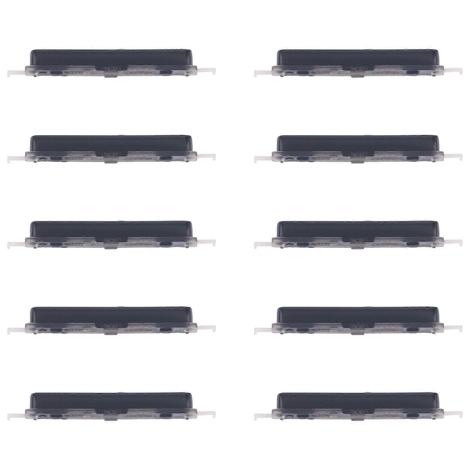 For Samsung Galaxy A14 5G SM-A146B 10pcs Volume Control Button (Black)