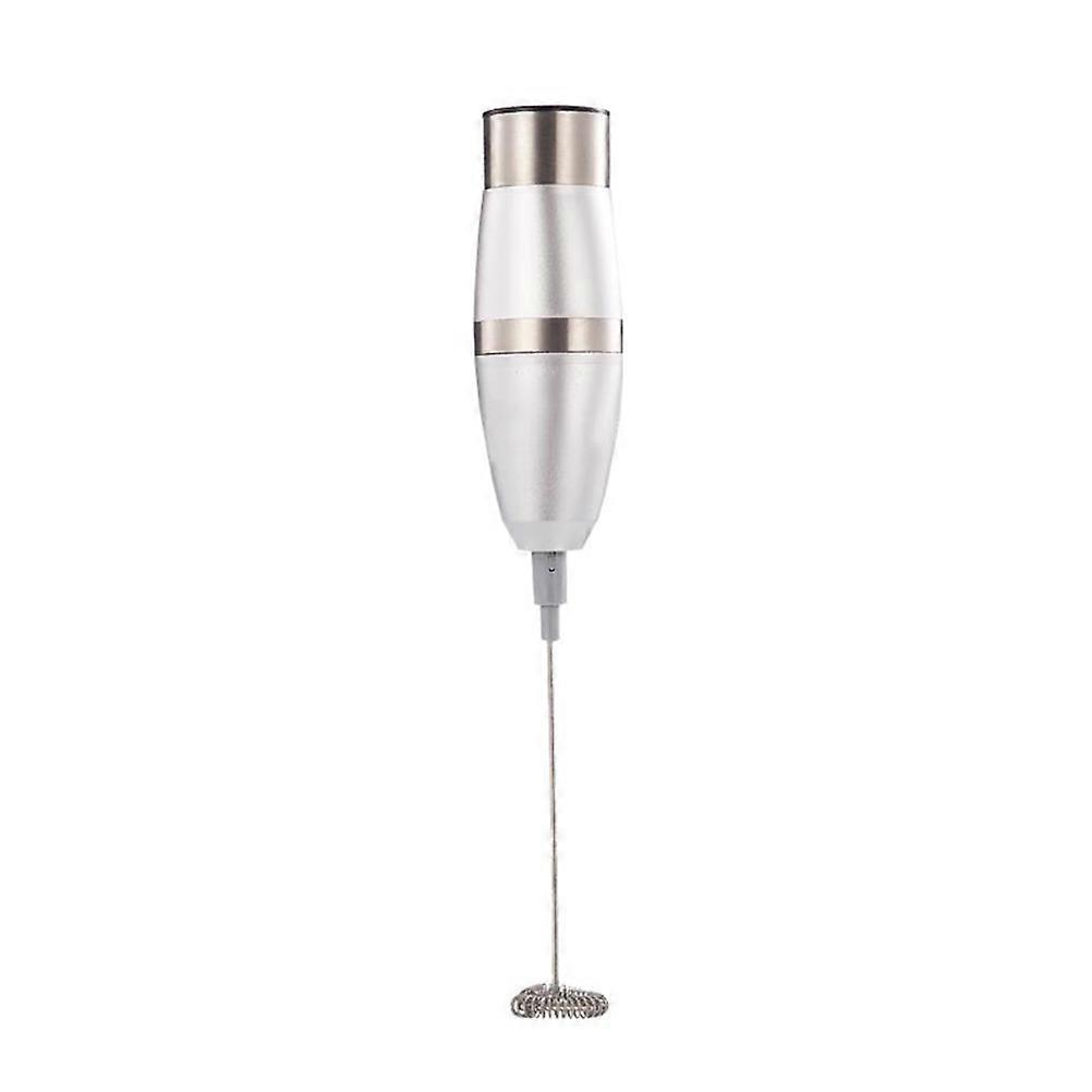 Mug Mixer Electric Stainless Steel Handheld For Home Use In Silver 23X4X4cm With Coffee Mixing 1 Set