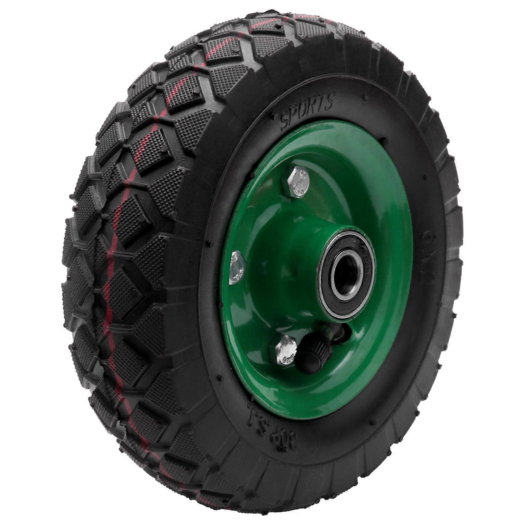 Inflatable Tire Wear Resistant 6In Wheels 150mm Industrial Tires Trolley Trolley Wheels 250Kg 36Psi