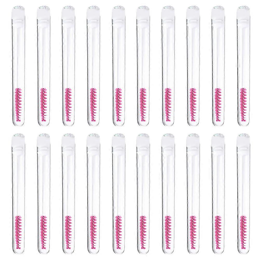 20pcs Reusable Eyelash Brush Tubes, Empty Mascara Containers with Wands for Lash Extensions and Makeup Application, Durable Material for Daily Use