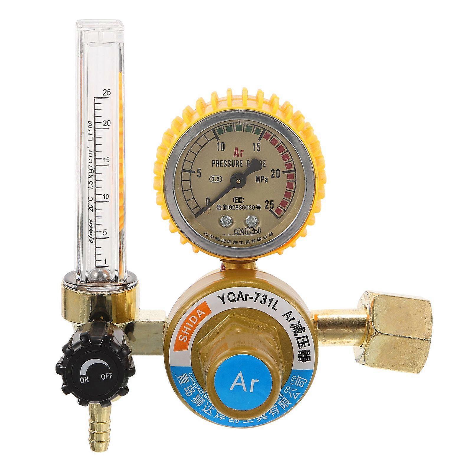 Argon Regulator Co2 Indicator Air Regulator Argon Flow Indicator Welder Gas Regulator