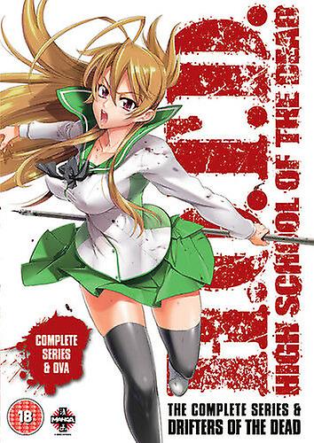 High School of the Dead Complete Series DVD (2013) Tetsurou Araki cert 18 3 - Region 2