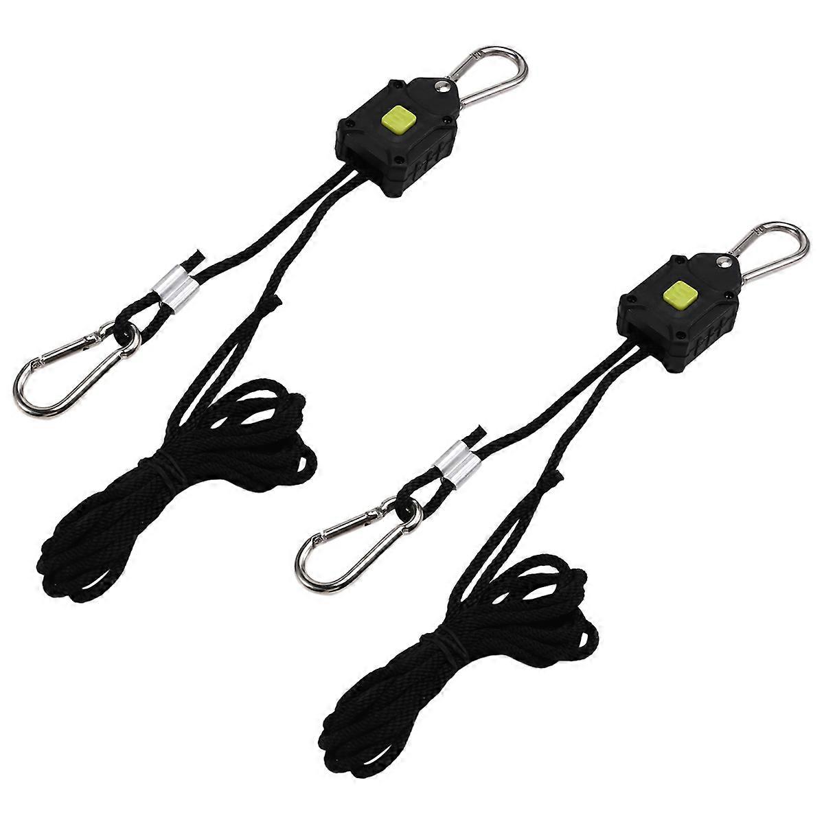 Adjustable Grow Light Hanger, Rope Hanger with Reinforced Gears