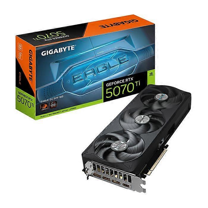 Graphics Card - GIGABYTE - GeForce RTX 5070 Ti EAGLE OC SFF 16G - GDDR7 - 7680x4320 - PCI-E 5.0