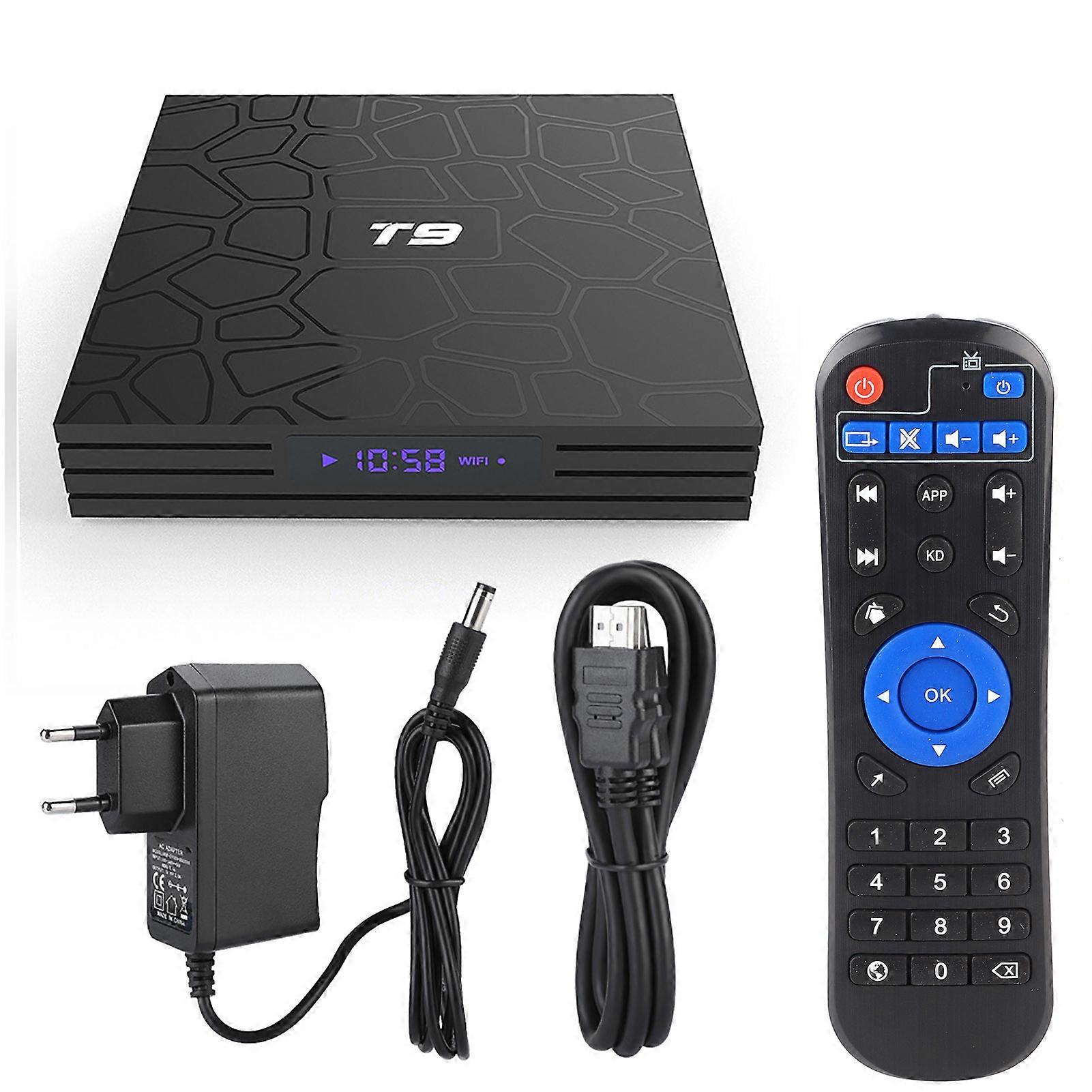 T9-RK3318-4 2.4GHz TV Box, Wi-Fi, Bluetooth, USB 3.0, 32GB, for Android 8.1