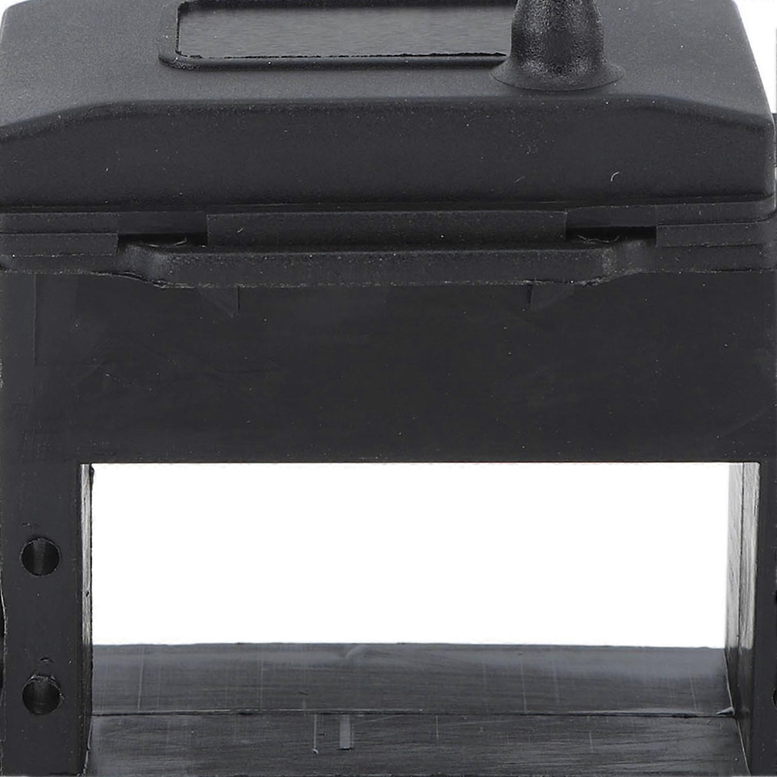 1/8 RC Receiver Box, Plastic Receiver Box for ZD Racing 08421 08425 08426 08427 08428, Black