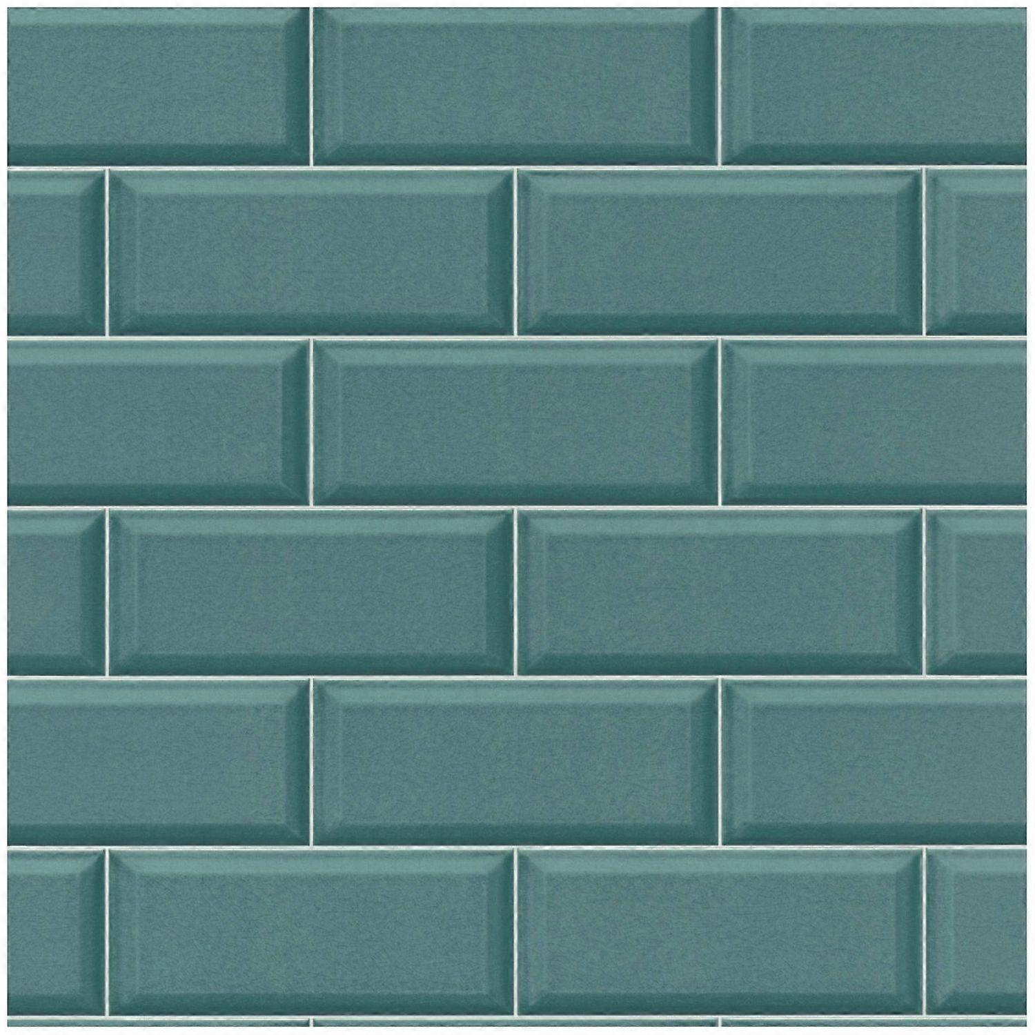 Rasch Realistic Wall Tiles Wallpaper