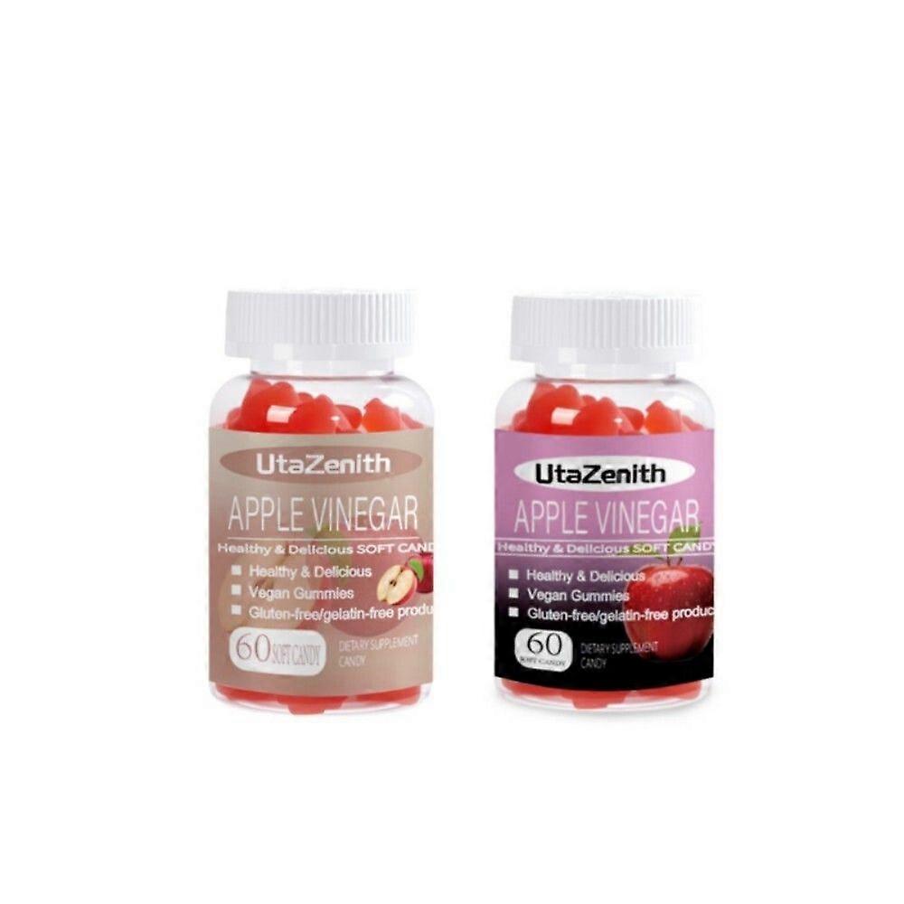 UtaZenith Apple Cider Vinegar Gummies, Dietary Supplement, Combination Pack
