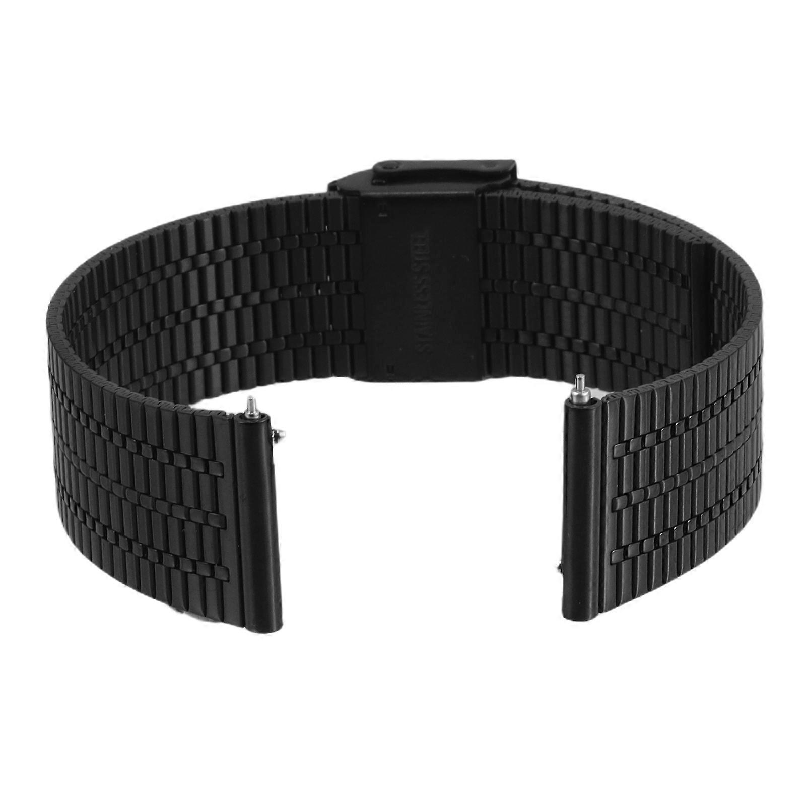 Sleek Watch Strap Metal Replacement For Daily Use 6.29X0.71X0.08IN Easy to Clasp 1Pcs
