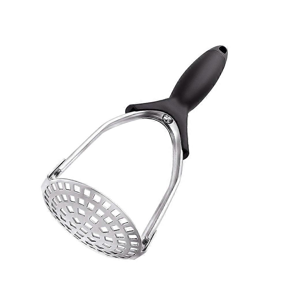 Manual Mashing Tool For Kitchen Potato Masher Crushing Handheld Silver 27x9.7cm 1Pcs