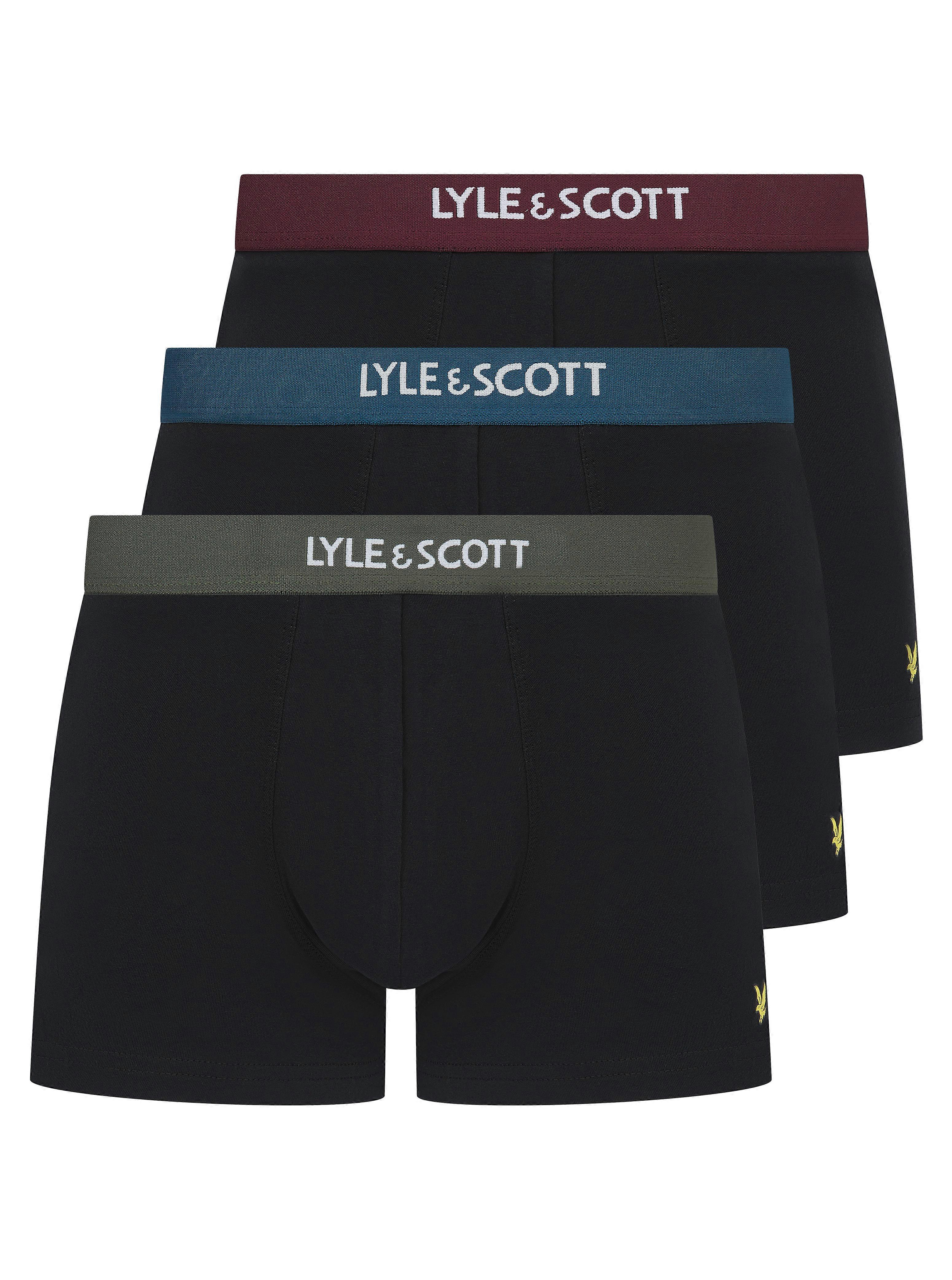 Lyle & Scott Devon Comfort Fit 3 Pack Boxers