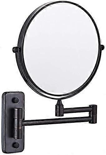 Makeup Wall Mount, Folding Holder for Shaving with Magnification, Hotel and Home Bathroom Gift (Color: C, Size: 8in x 10in) Ref: 3103