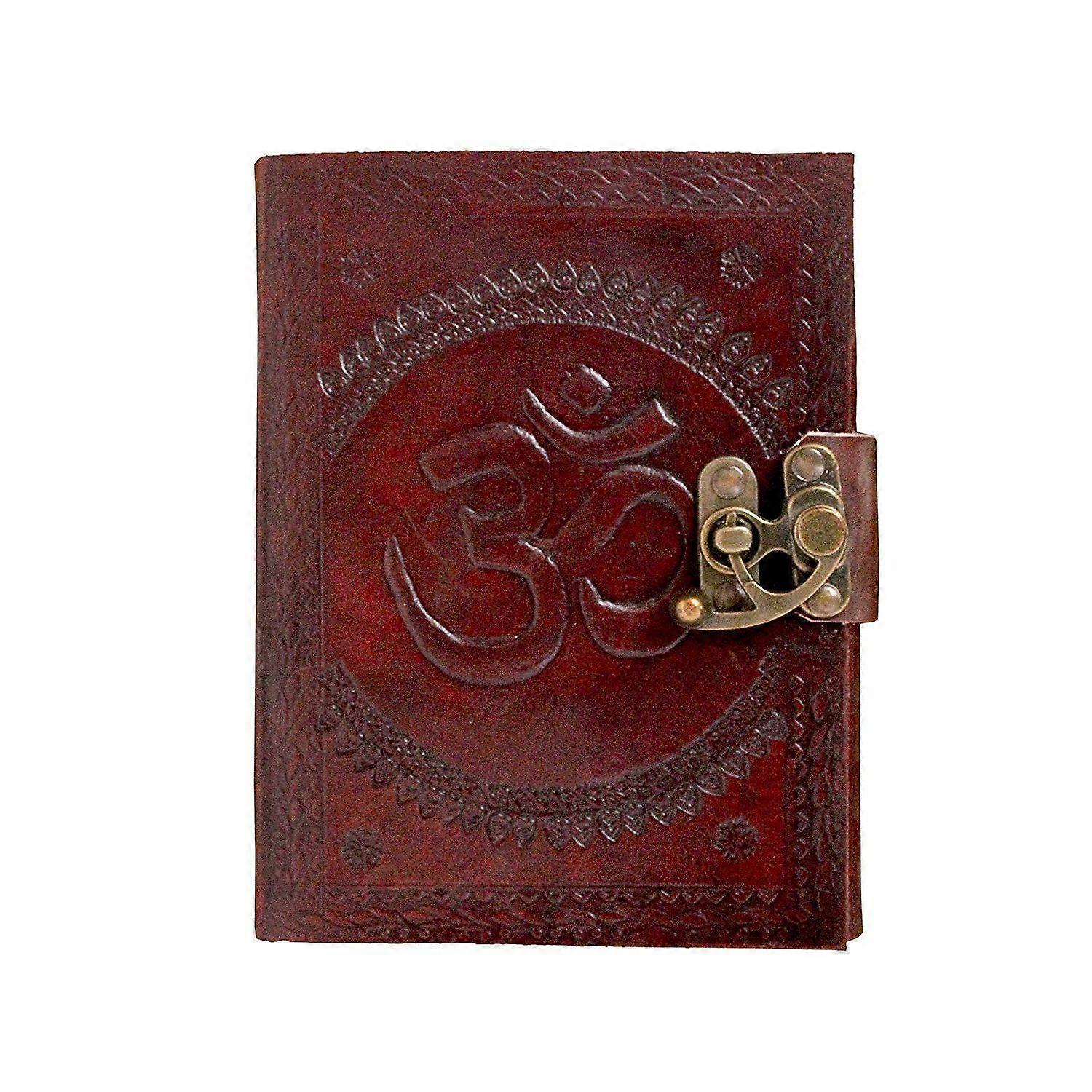 Handmade Embossed Travel Diary with Classic Style/Formate - . Size 5x7 Inches.