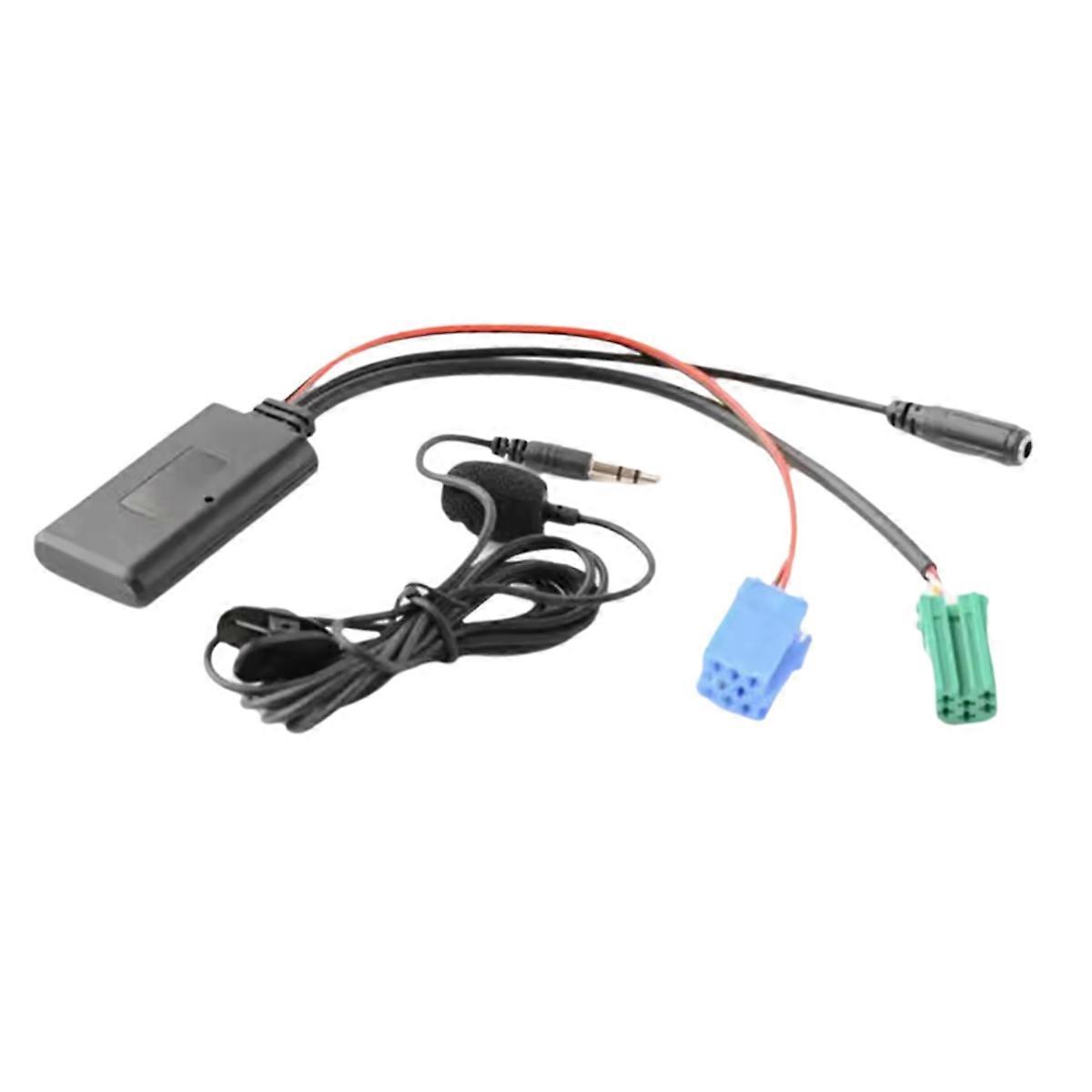 Car Bluetooth Module Audio MP3 Music Adapter AUX in Adapter with Microphone for Radio 2005-2011