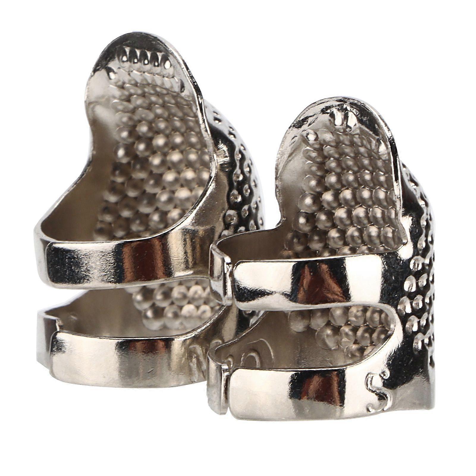 2025 Latest Model  Thimble Metal Retro Sewing Thimbles Adjustable Finger