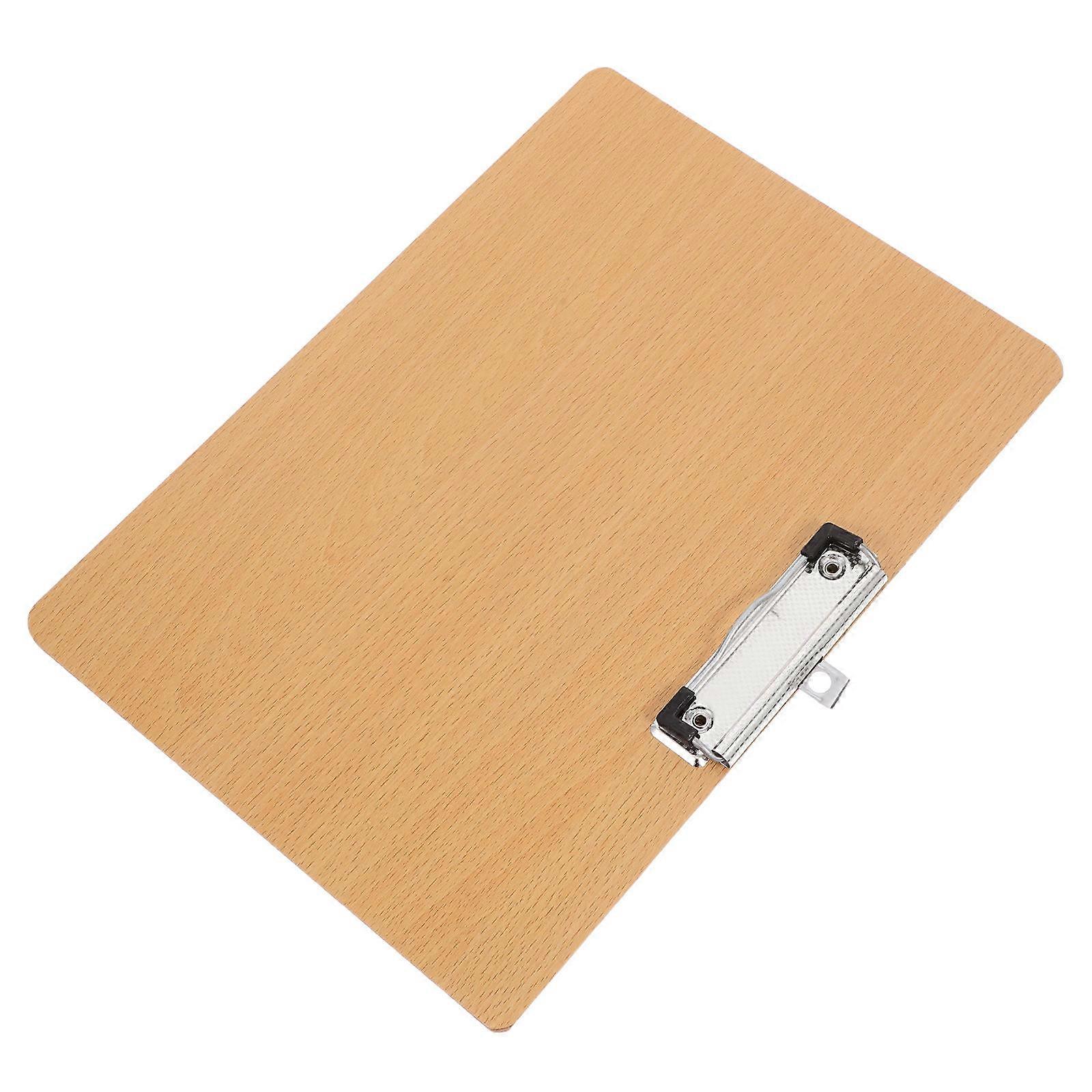 Heavy Duty Clipboard Drawing Board For Artists Office Use Rectangular Khaki 1Pcs