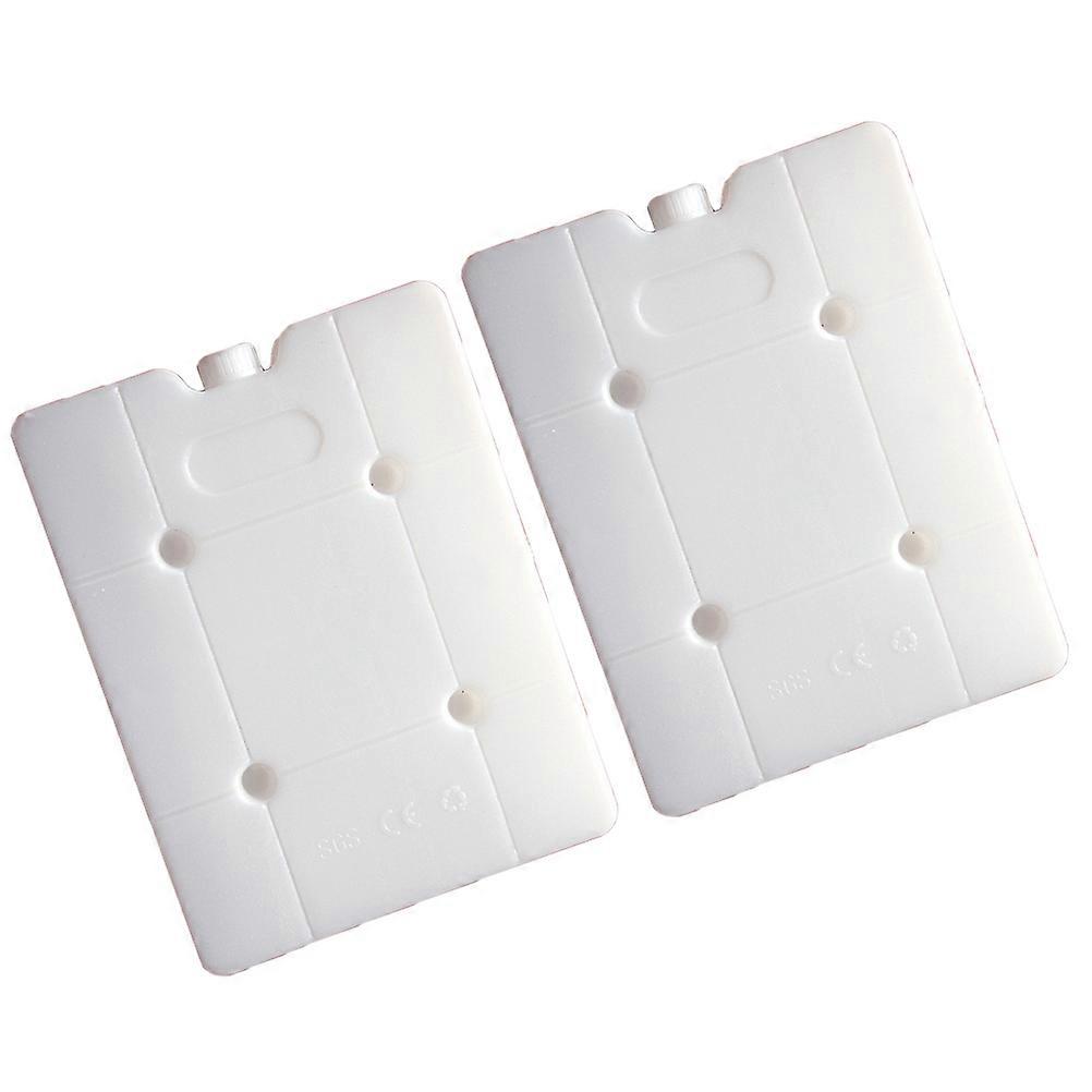Compact Freezer Bags Small Ice Pack Reusable Ice Bags for Home Use 8.3x6.3x0.98 Inch Pe Material 2Pcs