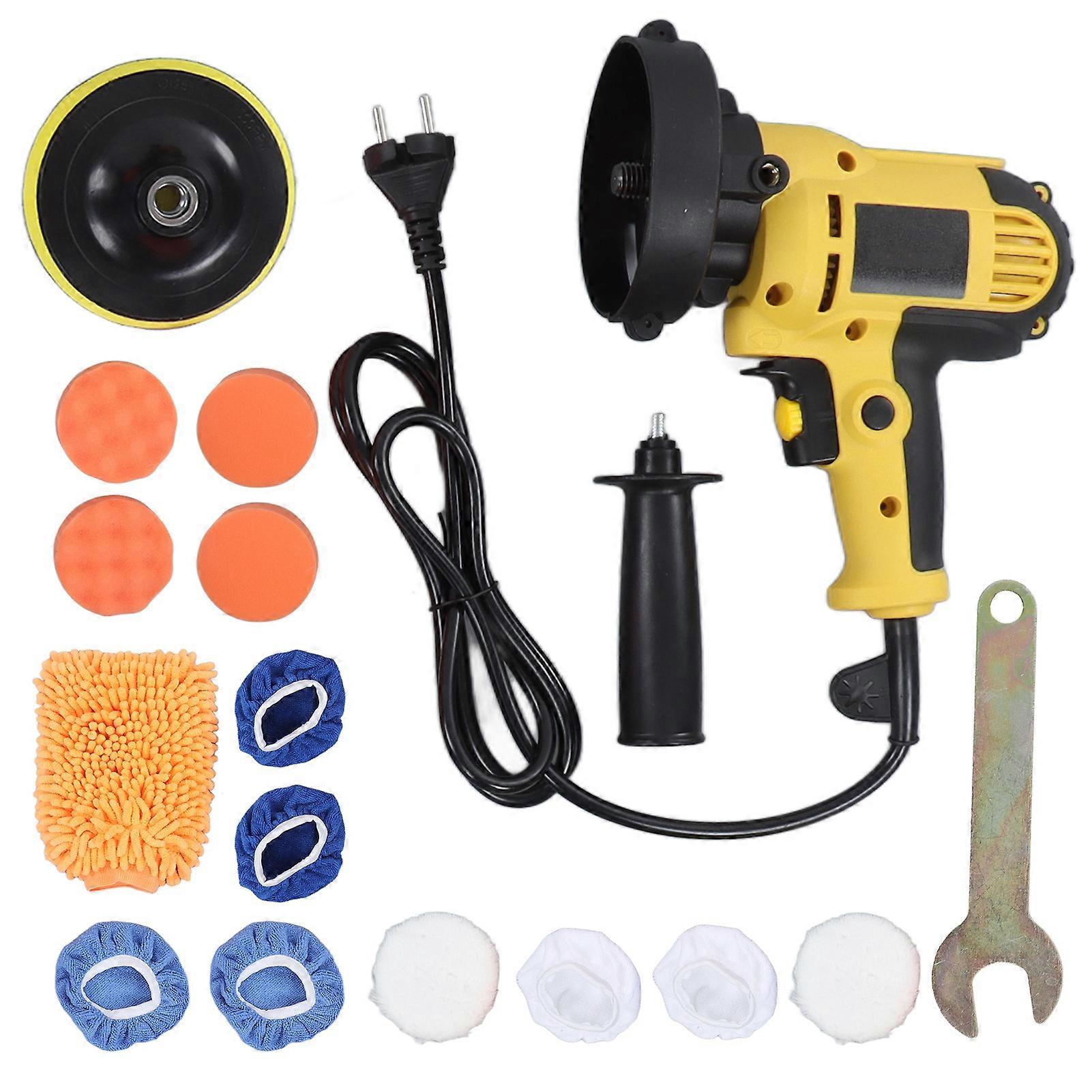 Car Buffer Polisher Kit Electric Sander Machine for Waxing Buffing Polishing 700W 125mm