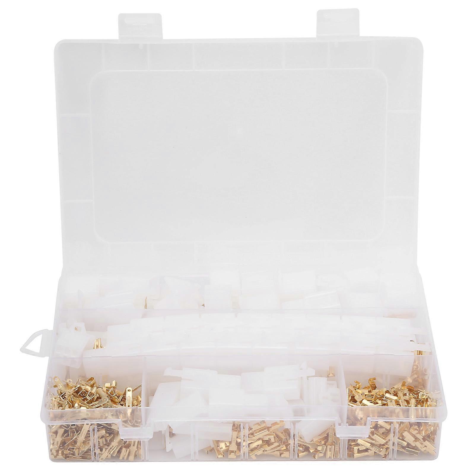 580Pcs Circuit Terminal Male/Female Connector Housing 2 3 4 6 9Pin 2.8mm for Electronics