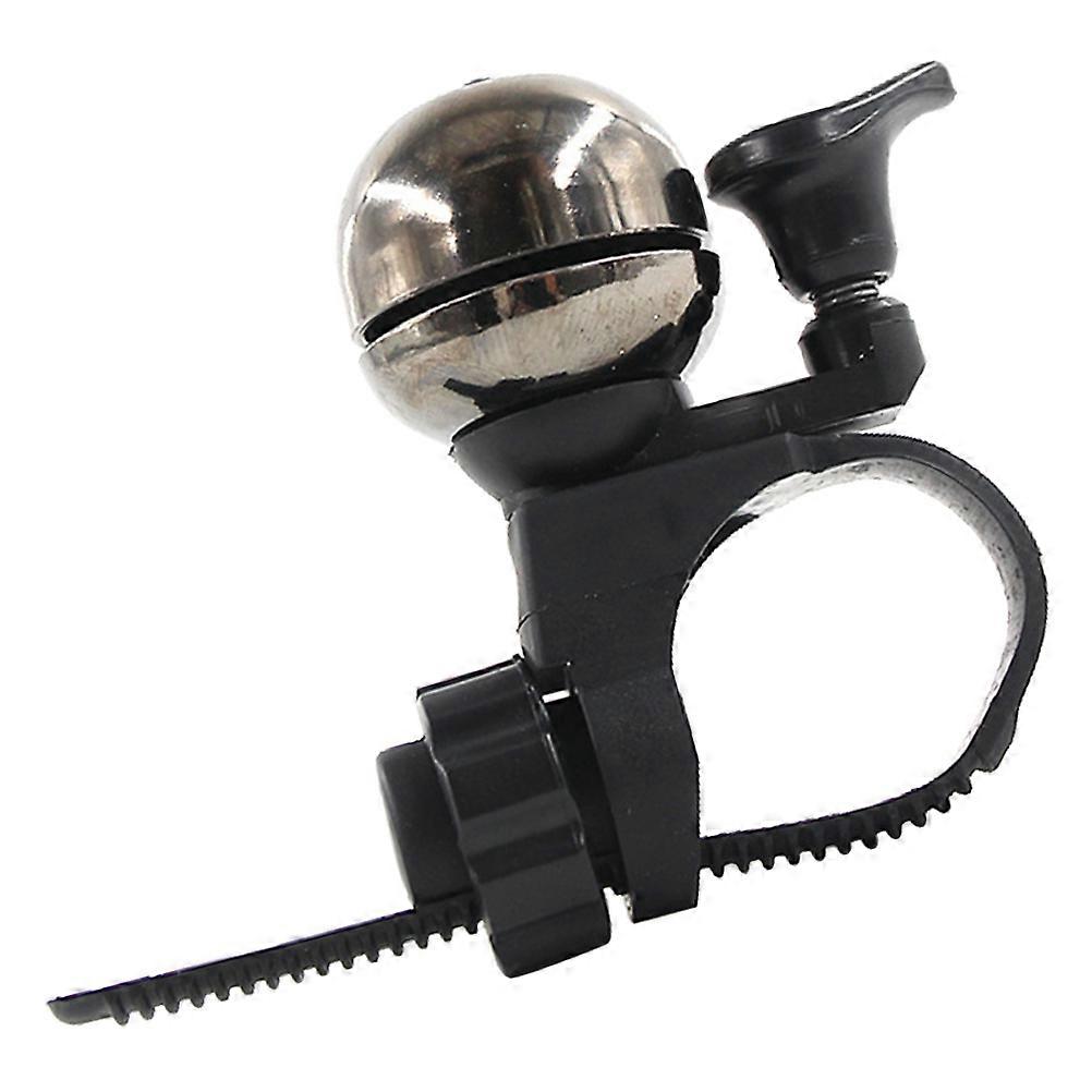 Bicycle Bell for Children Adjustable Cycling Accessory Silver 6.9x3cm 1Pcs