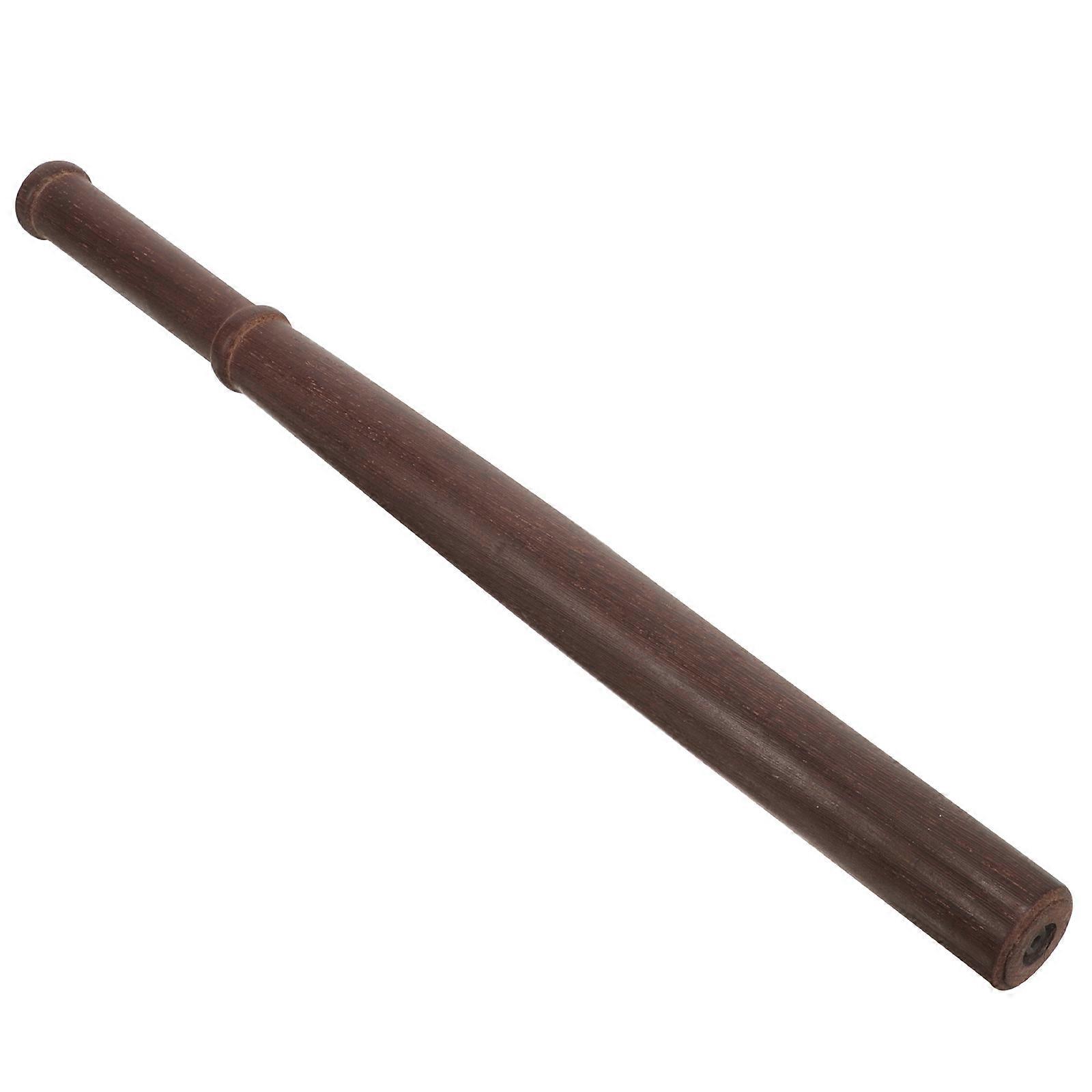 Tire Thumper Stick Wooden Tire Pressure Detection Driving 21.7×1.7×1.7in Dark Brown 1Pcs