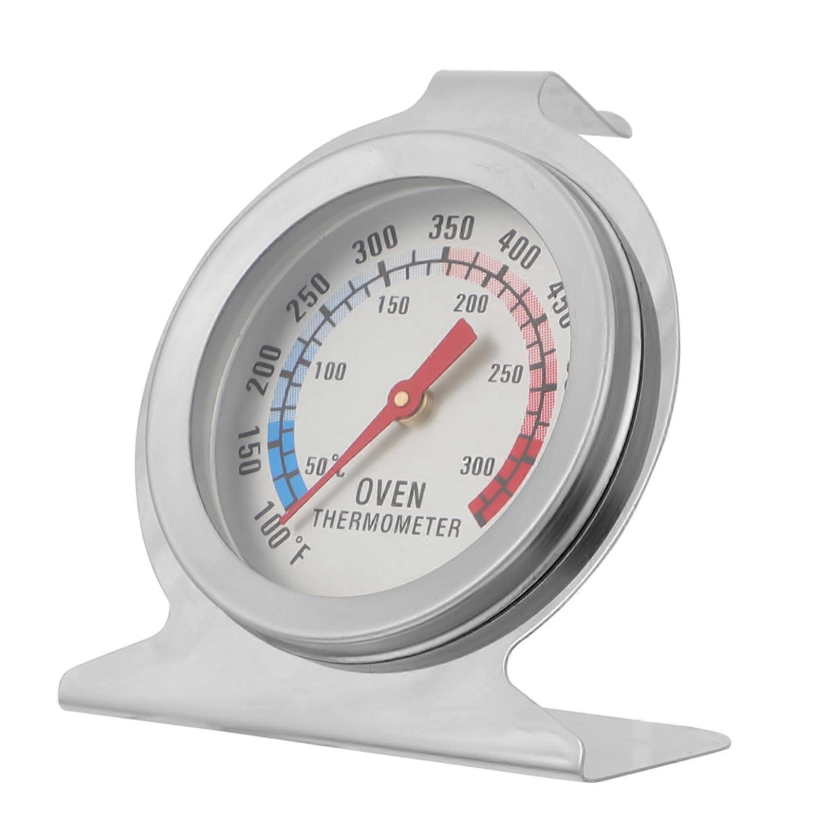 Thermometer Instant Sensor Thermostats for Oven, 1-Inch Silver Stainless Steel, Accurate Temperature Measurement